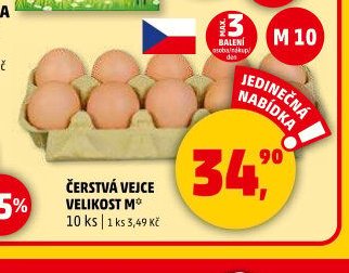 ČERSTVÁ VEJCE
