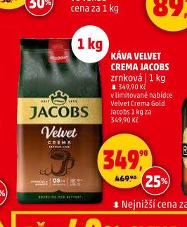 KÁVA VELVET CREMA JACOBS