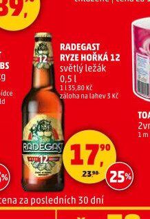 RADEGAST RYZE HOŘKÁ 12