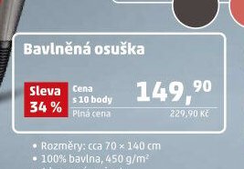 Bavlněná osuška