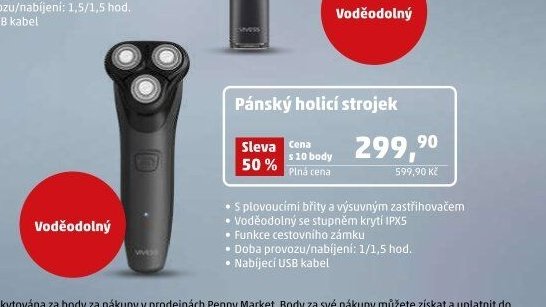 Pánský holicí strojek