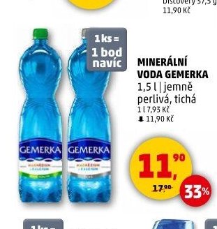 Minerální voda Gemerka