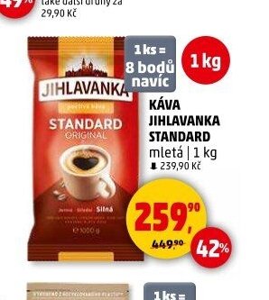 Káva Jihlavanka Standard