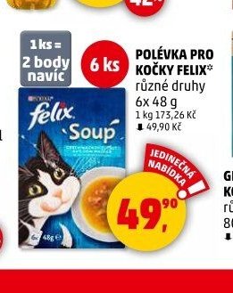Polévka pro kočky Felix