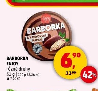 BARBORKA ENJOY různé druhy