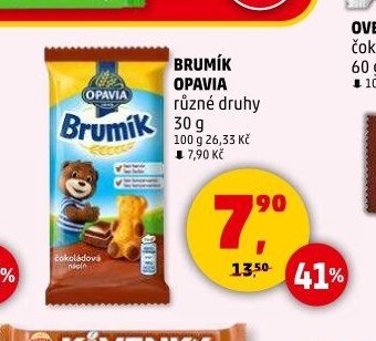 BRUMÍK OPAVIA různé druhy