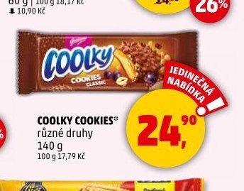 COOLKY COOKIES různé druhy