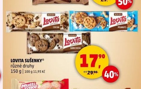 LOVITA SUŠENKY různé druhy