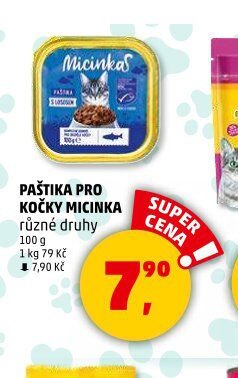 PAŠTIKA PRO KOČKY MICINKA