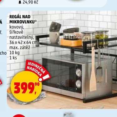 REGÁL NAD MIKROVLNKU