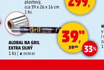 ALOBAL NA GRIL EXTRA SILNÝ