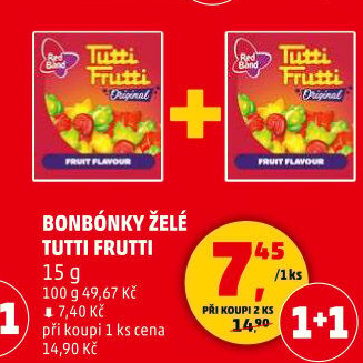 Bonbony Tutti Frutti Red Band