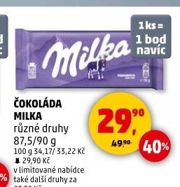 Čokoláda Milka