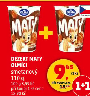 Dezert Olmíci Maty Olma