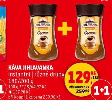 Instantní kávy Jihlavanka