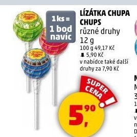 Lízátko Chupa Chups