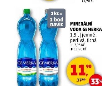 Minerální voda Gemerka