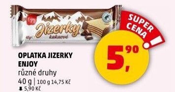 Oplatky Jizerky Enjoy