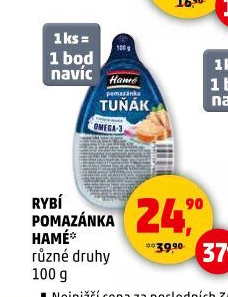 Rybí pomazánka Hamé