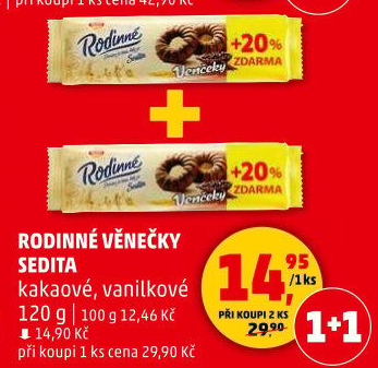 Věnečky Rodinné Sedita