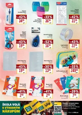 akční leták BILLA 3.9.2025-9.9.2025