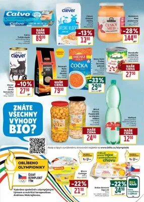 akční leták BILLA 3.9.2025-9.9.2025