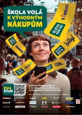 akční leták BILLA 3.9.2025-9.9.2025