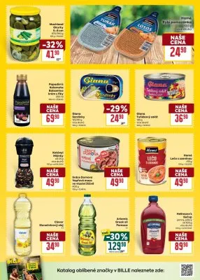akční leták BILLA 3.9.2025-9.9.2025