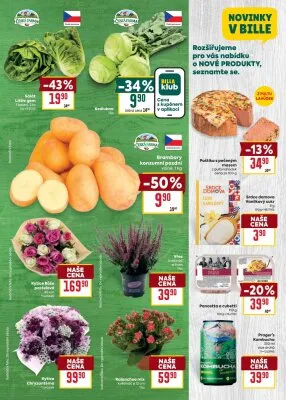 akční leták BILLA 3.9.2025-9.9.2025