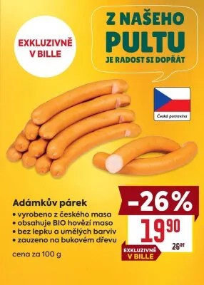 akční leták BILLA 3.9.2025-9.9.2025