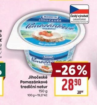 Jihočeské Pomazánkové tradiční natur