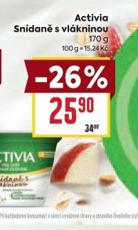 Activia Snídaně s vlákninou