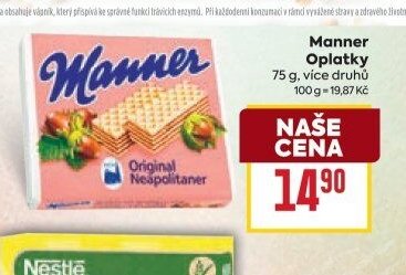 Manner Oplatky