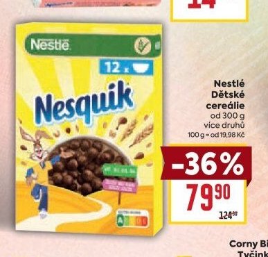Nestlé Dětské cereálie