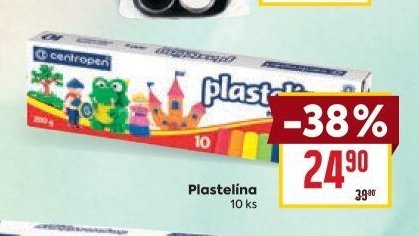 Plastelína 10 ks