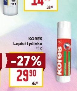 KORES Lepicí tyčinka 15 g