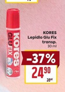 KORES Lepidlo Glu Fix transp. 30 ml