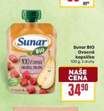 Sunar BIO Ovocná kapsička