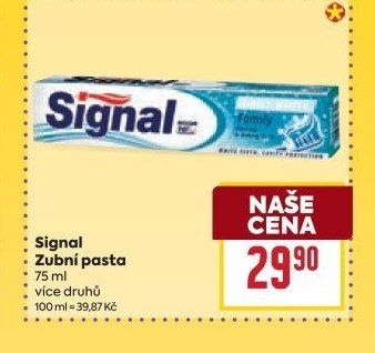 Signal Zubní pasta - BILLA akcniletaky.com
