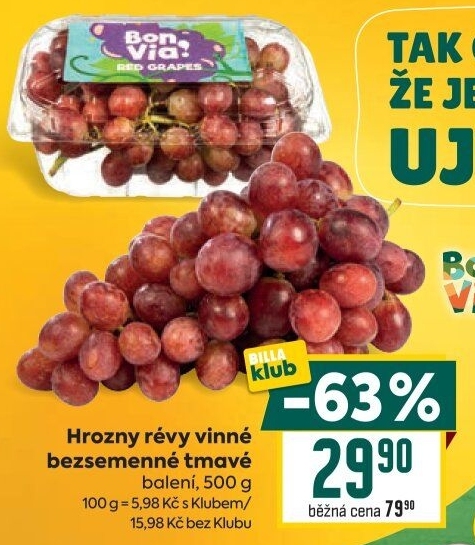 Hrozny tmavé bezsemenné Billa Bonvia