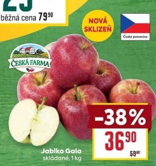 Jablka Gala Česká Farma