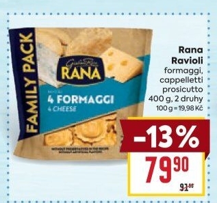 Ravioli chlazené Giovanni Rana