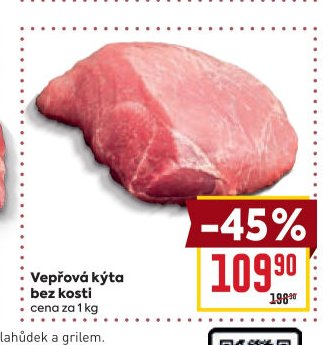 Vepřová kýta bez kosti