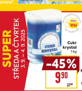 Cukr krystal