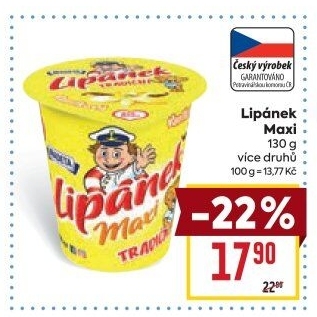 Dezert Lipánek Madeta