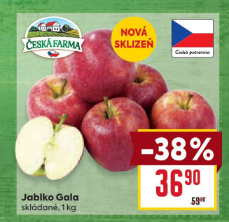 Jablka Gala Česká Farma