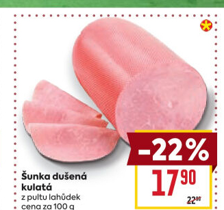 Šunka dušená kulatá