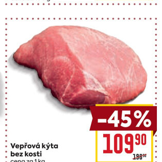 Vepřová kýta bez kosti