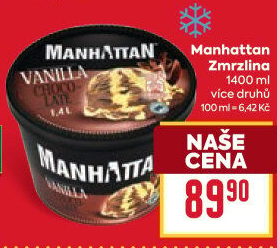 Zmrzlina v kelímku Manhattan Nestlé
