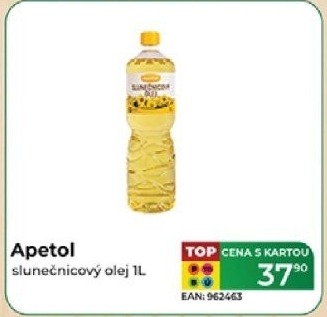 Slunečnicový olej Apetol